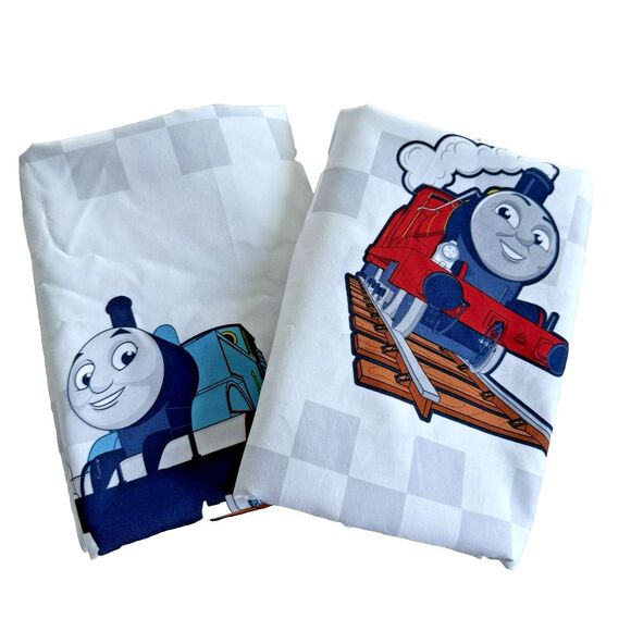 Thomas & Friends Curtains Panels Set of 2 Kids 40 x 65"L 2017 Percy James Trains - Picture 5 of 5